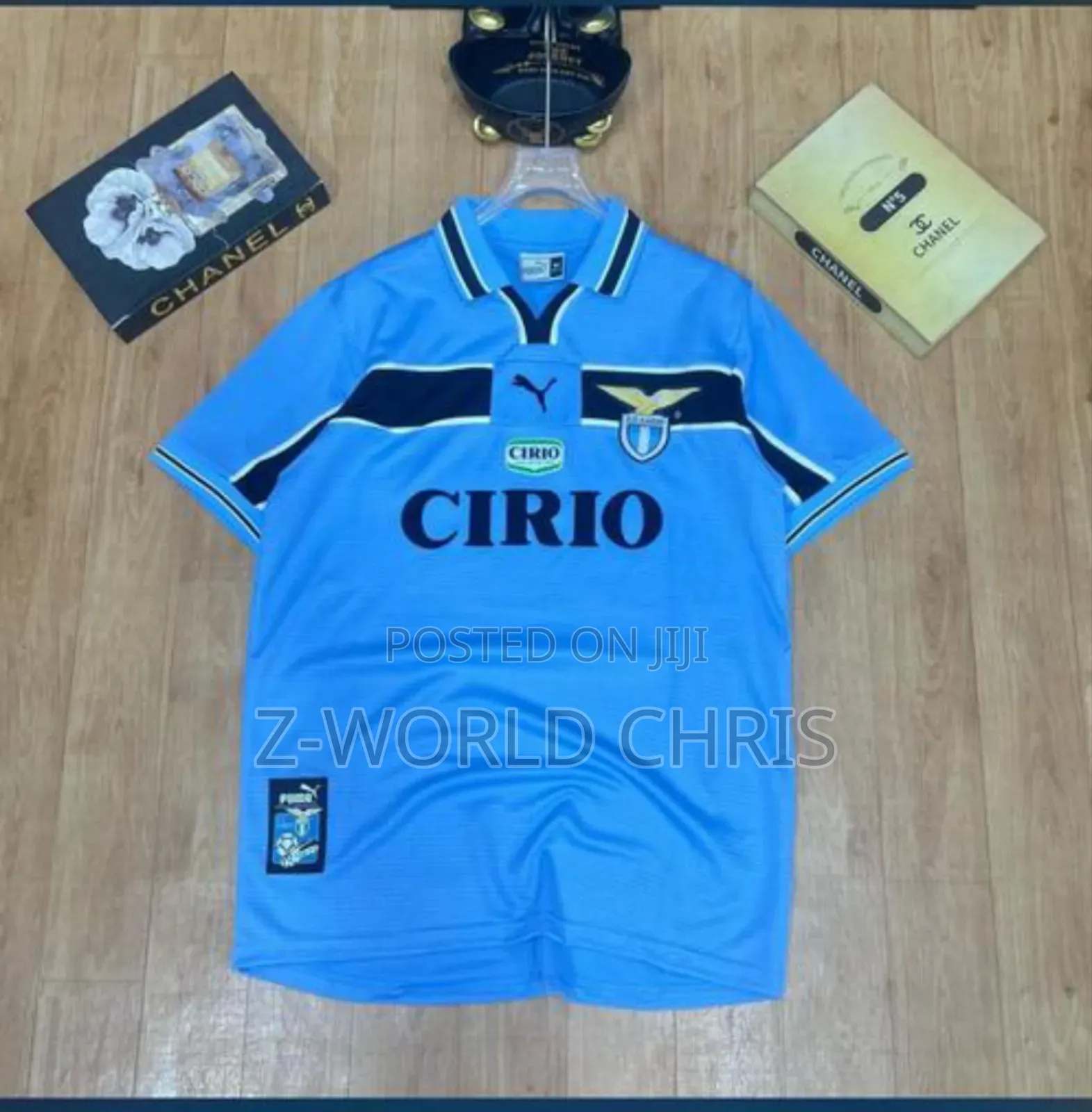 Lazio Official Retro Blue Jersey