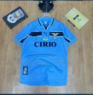 Lazio Official Retro Blue Jersey