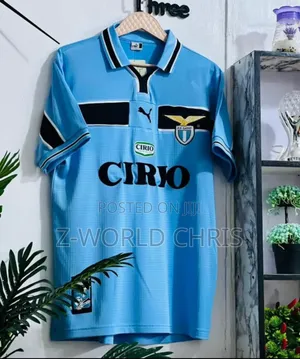 Lazio Official Retro Blue Jersey