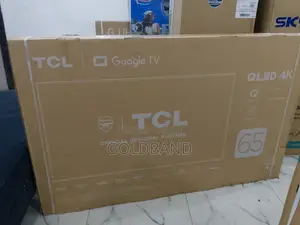 TCL 65 Inches Hd HDR Qled Screen Sensation Google Tv