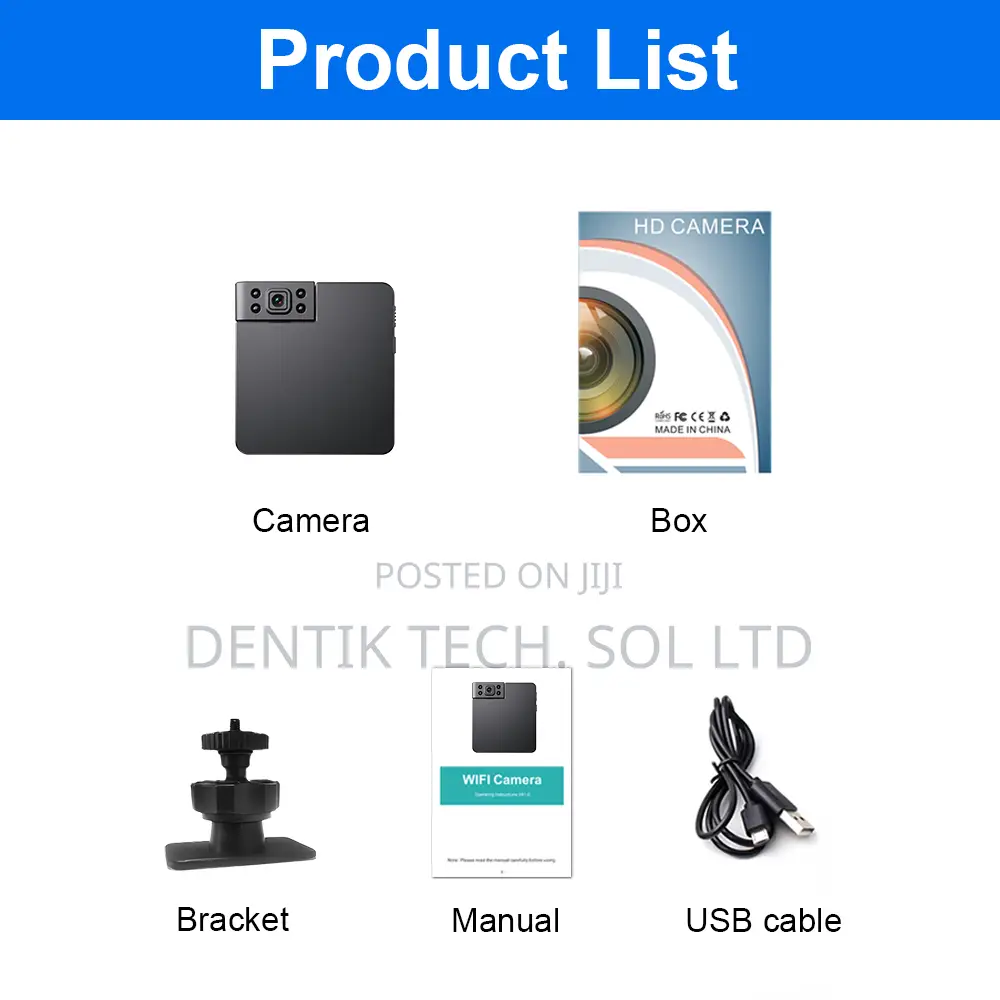 Wk11 Mini Video Support Automatic Night Vision Wifi Camera