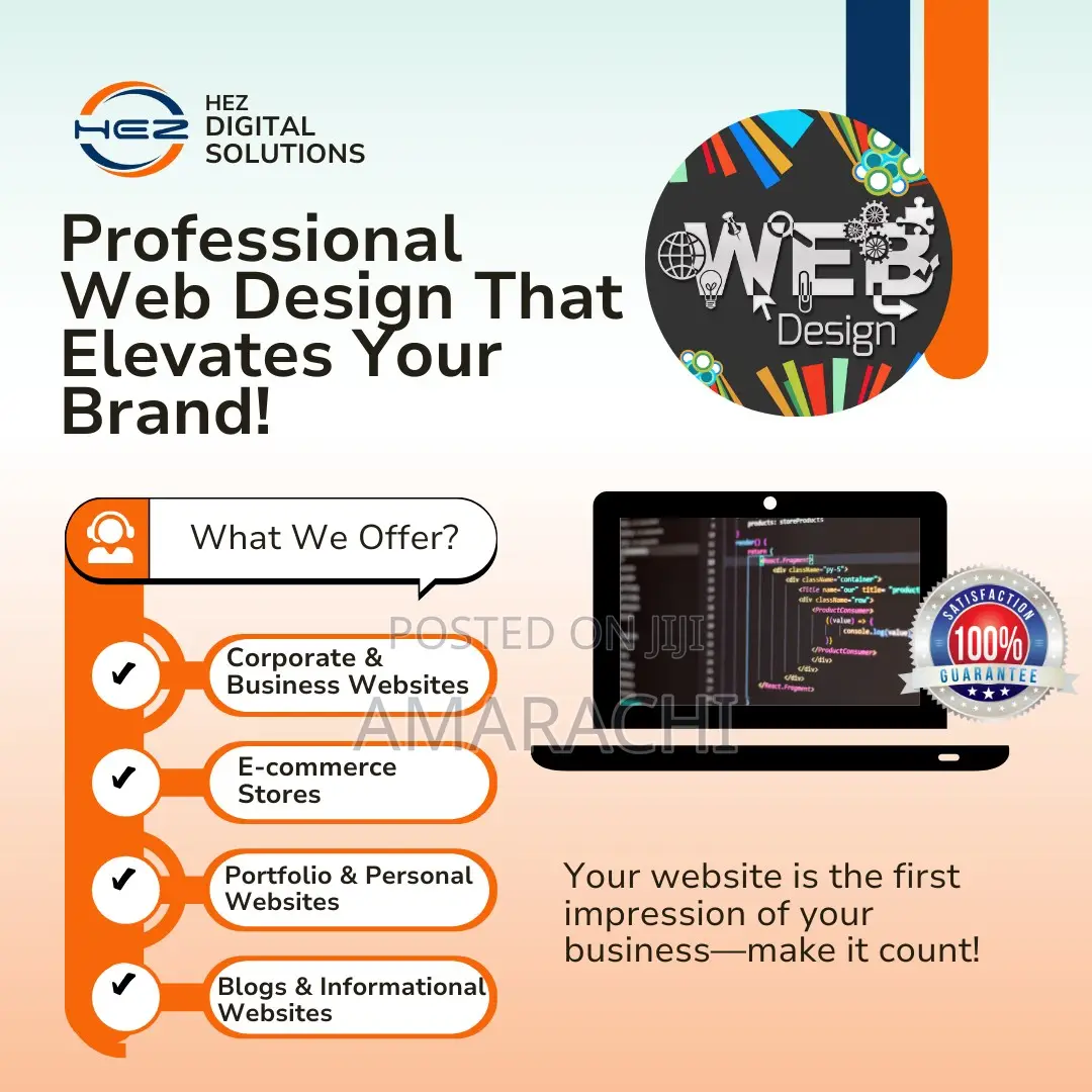 Expert Web Design-Branding-Graphics Social Media Services