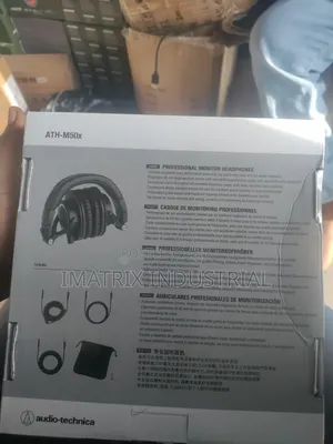 Audio-Technica Ath M50x Headset