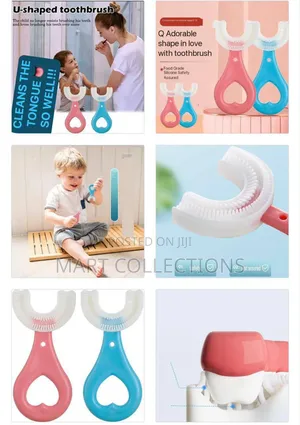 U-Shaped Kid’S Silicon Toothbrush/Teether