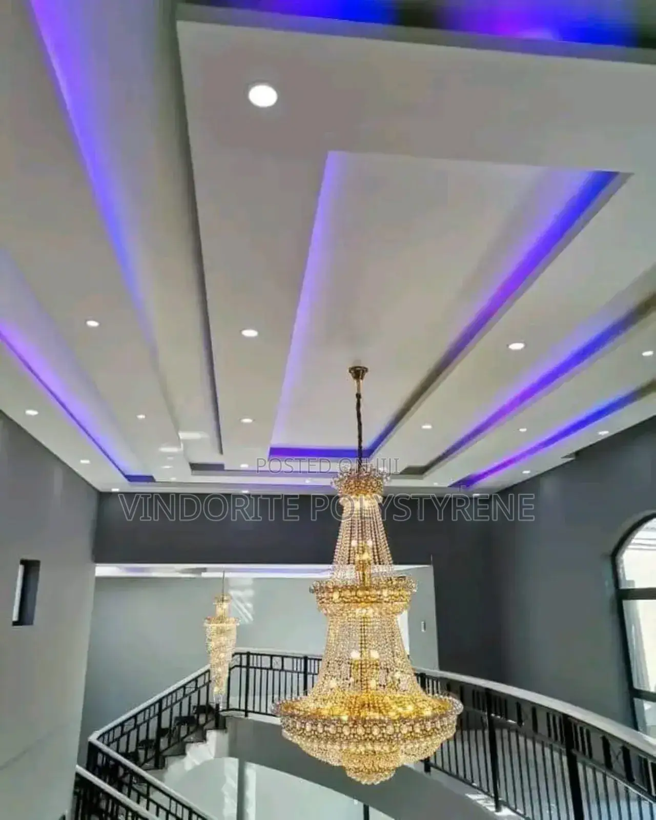 Unique Polystyrene Ceiling