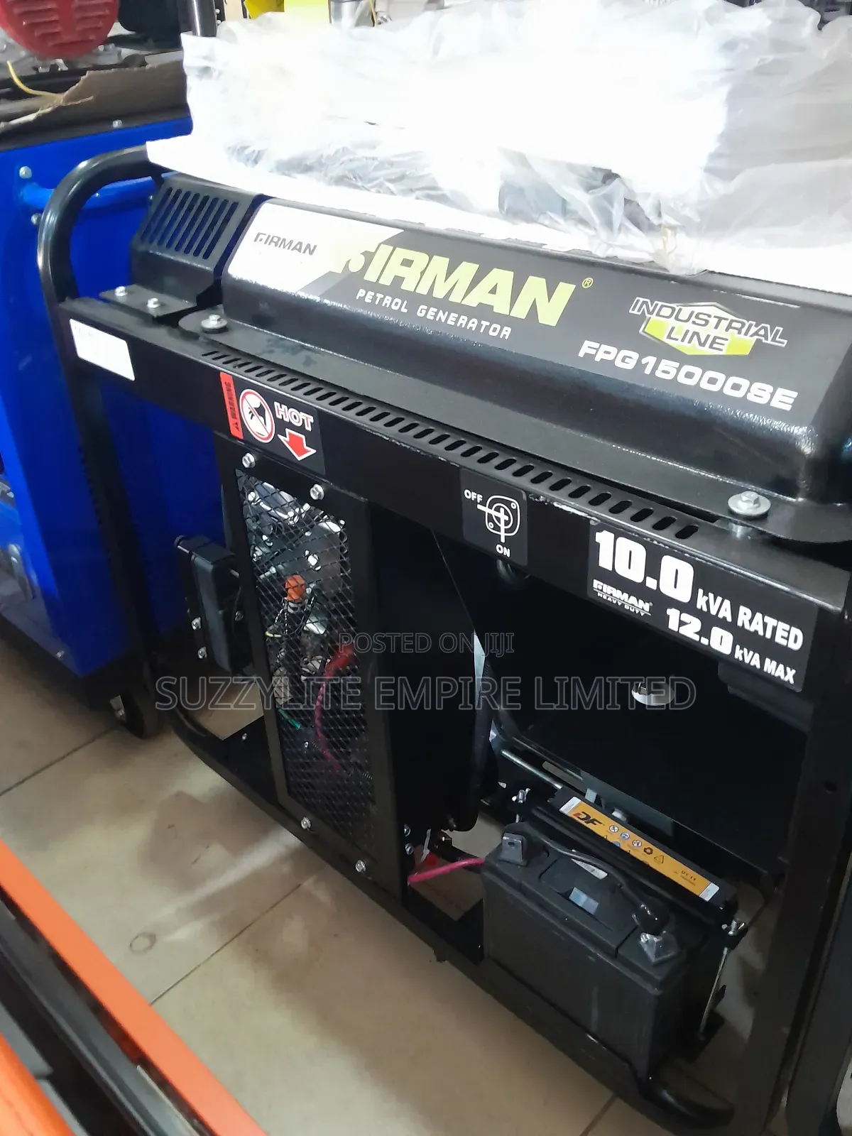 Firman 12kva Generator Double Cylinder