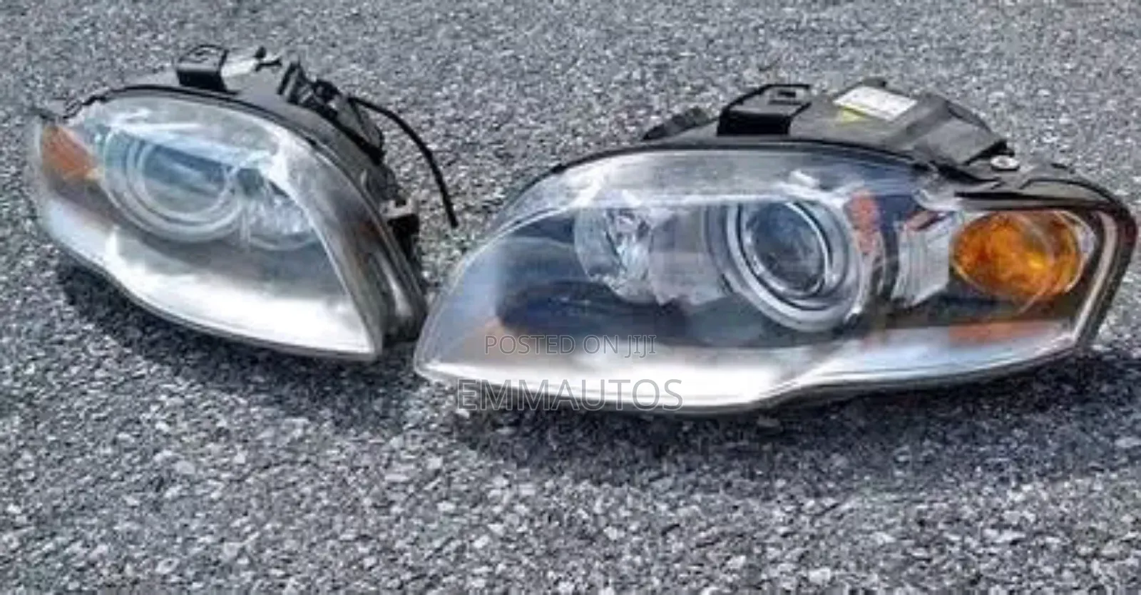 Front Headlights Audi A4 2007