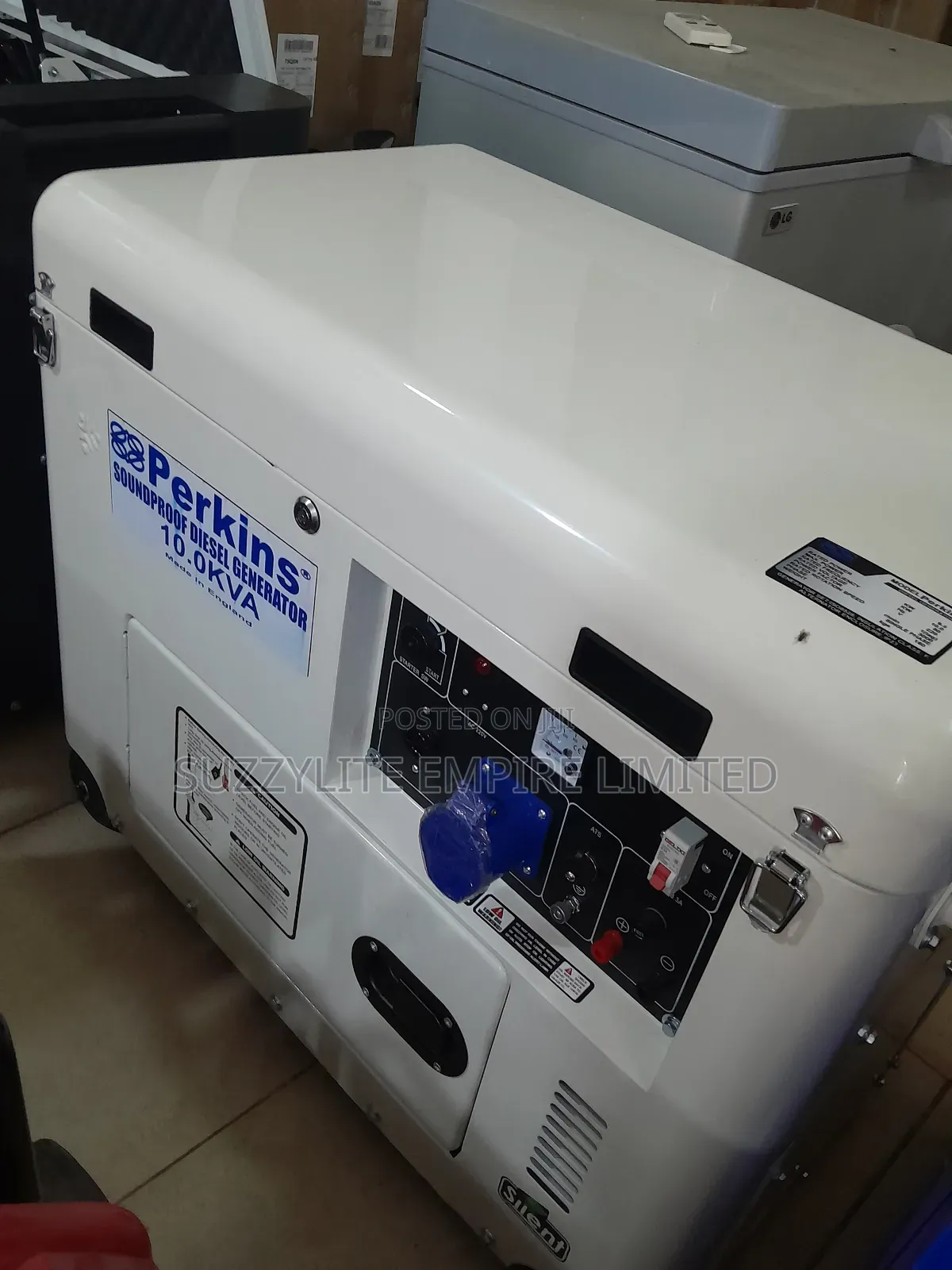 Perkins 10kva Soundproof Diesel Generator