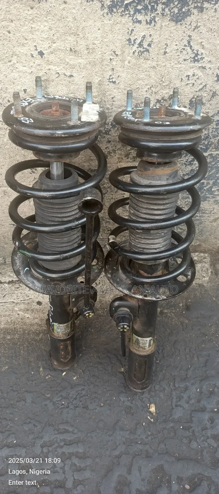 Front Shock Absorber Ford Explorer 2013 Model