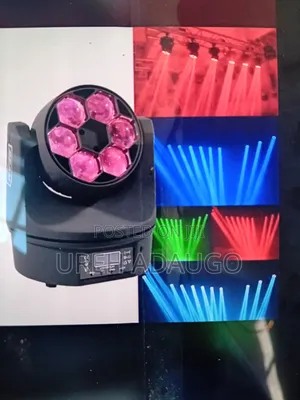 6 Eyes Moving Head Light