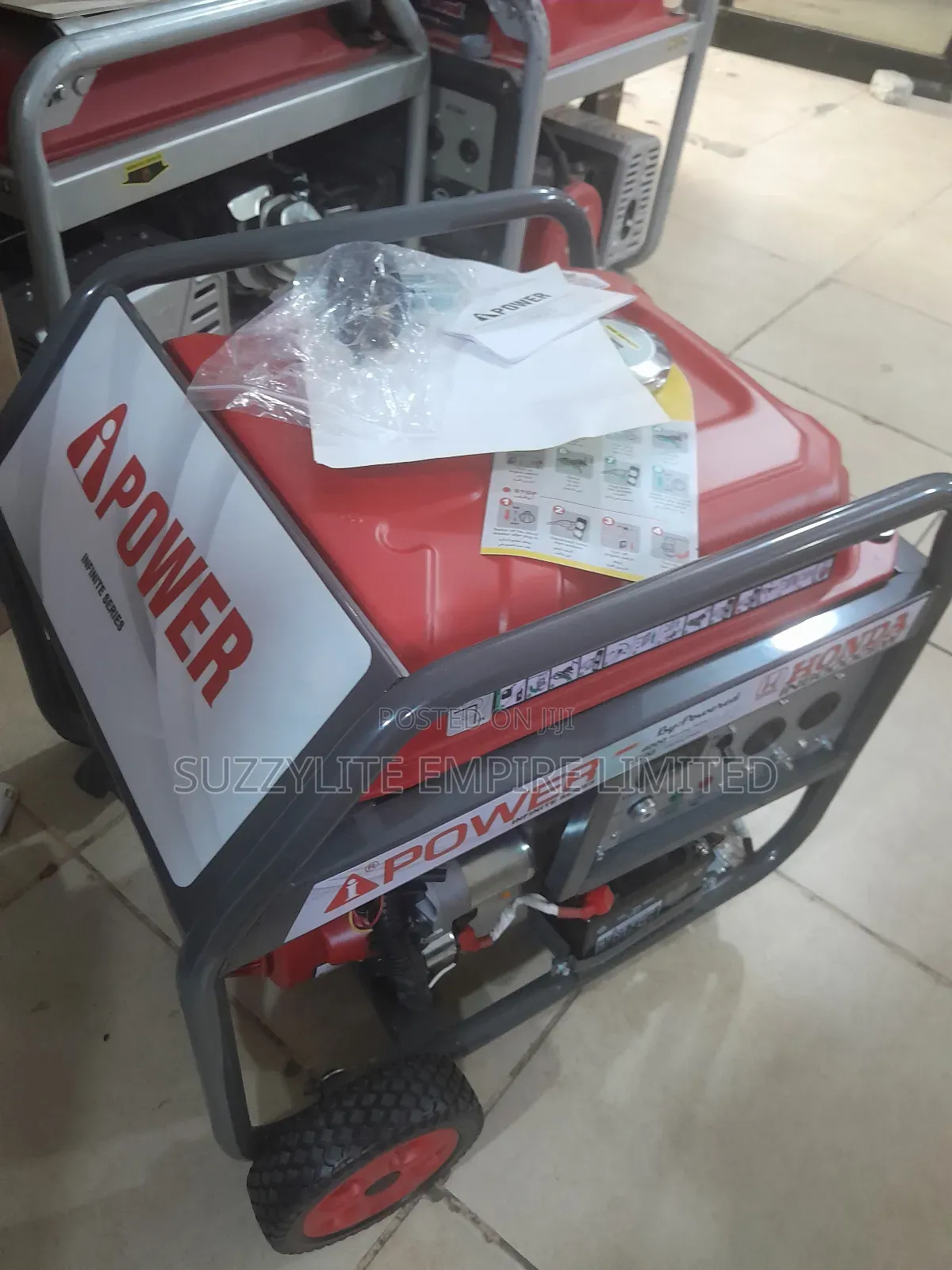 Ipower Generator 4.5kva 100 % Copper Coil and Key