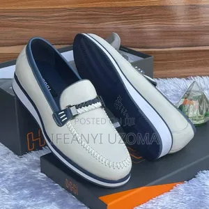 Oggi Classic Cream Color Loafers Shoe