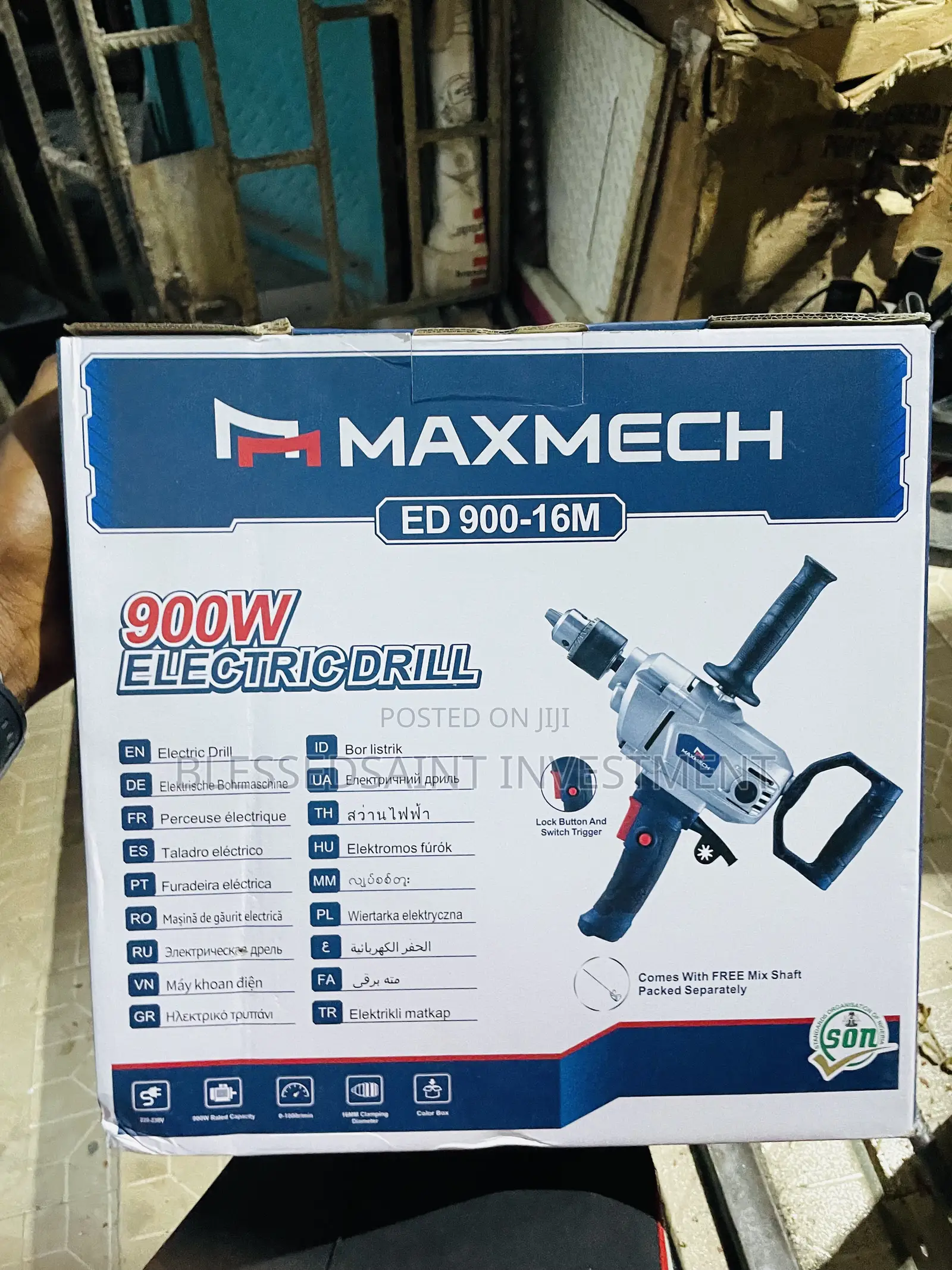 Maxmech 16mm Drilling Machine 900w