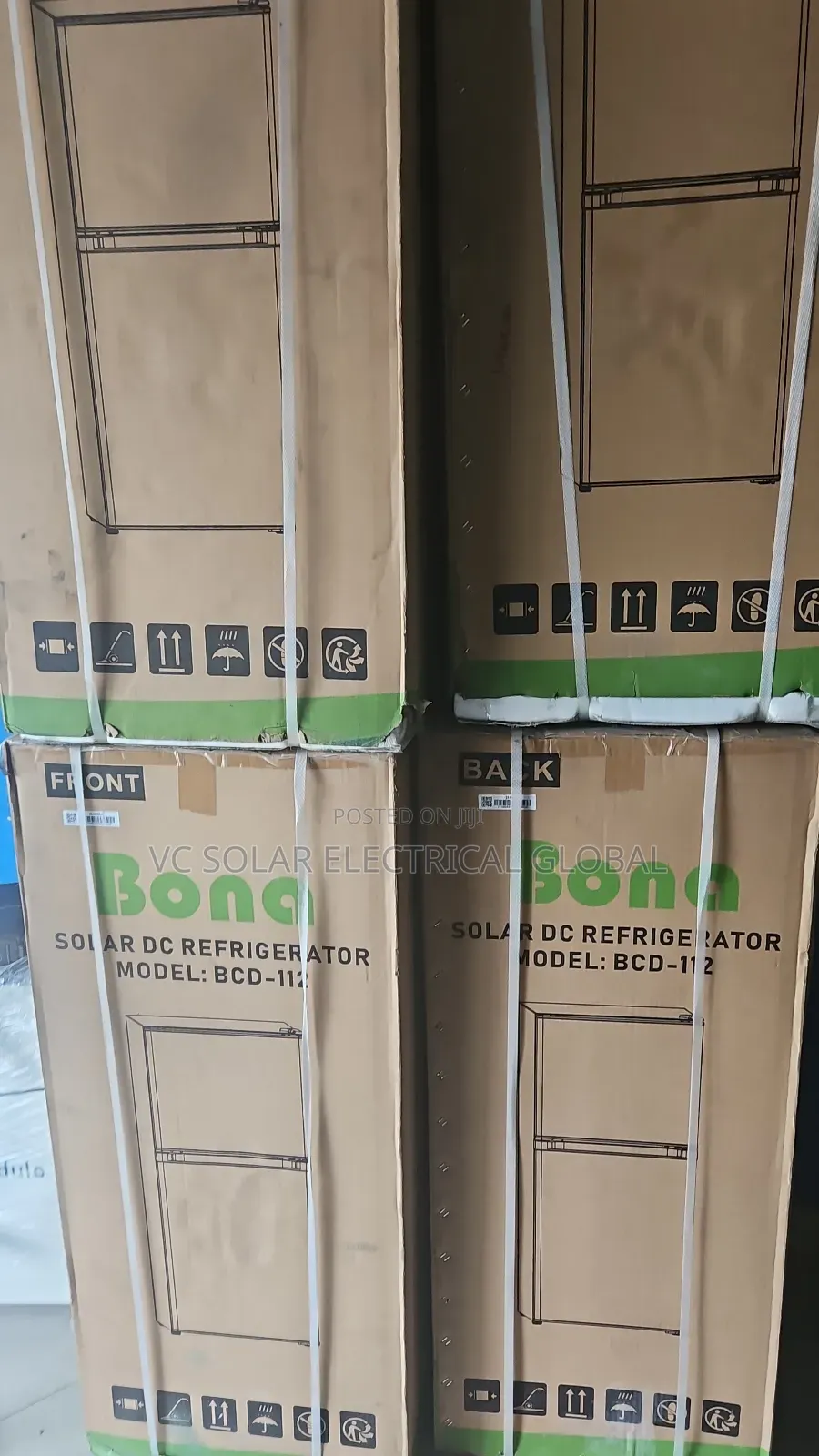 Bona Solar Refrigerator 112litre
