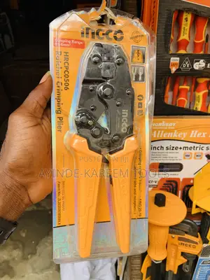 Rachet Crimping Plier(0.5–6mm) Awg 20–10