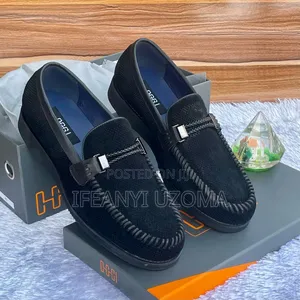 Oggi Classic Luxury Black Loafers Shoe