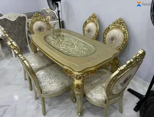 Royal Dinning Table by 6 Set of Chair