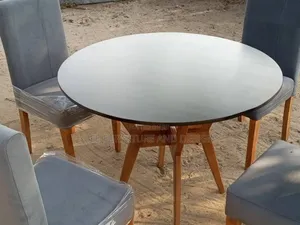 Gray Color Dinning Set for 4