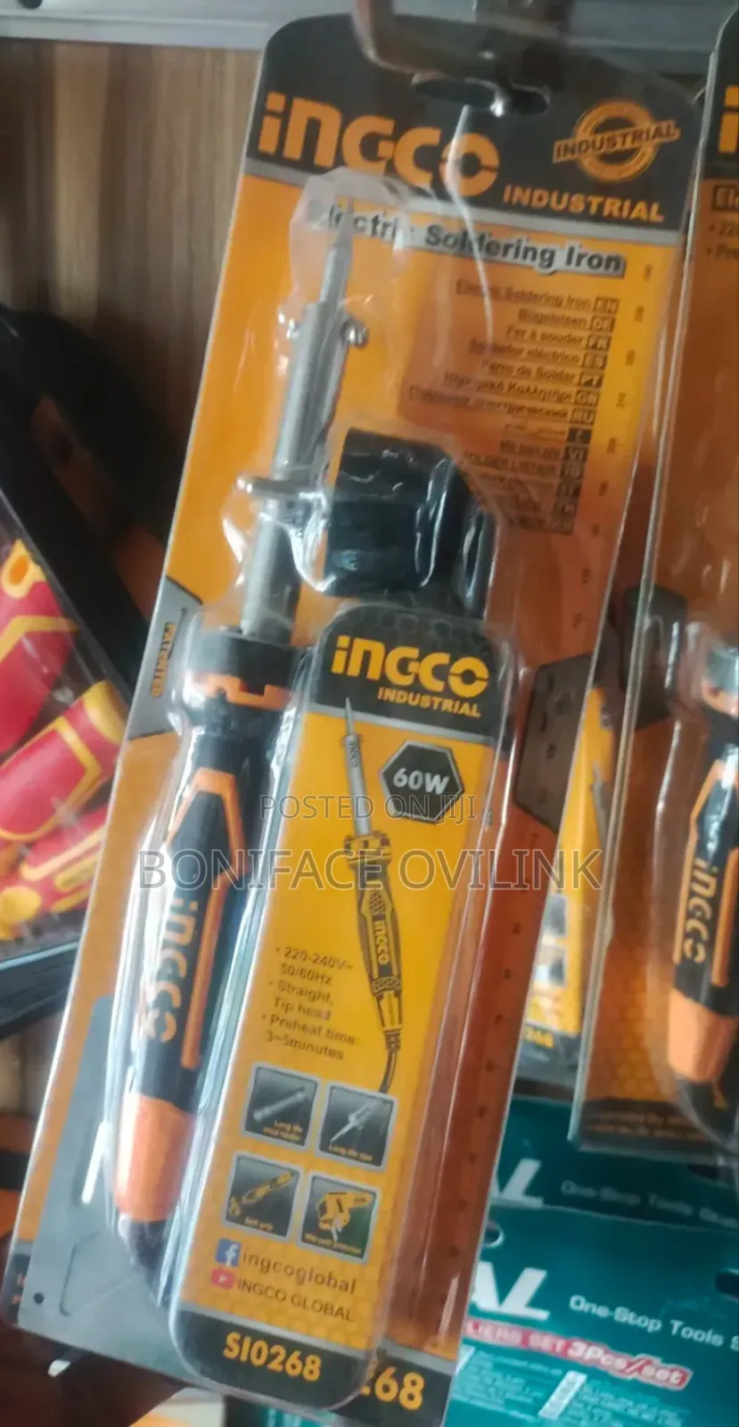 Soldering Iron 60w Ingco