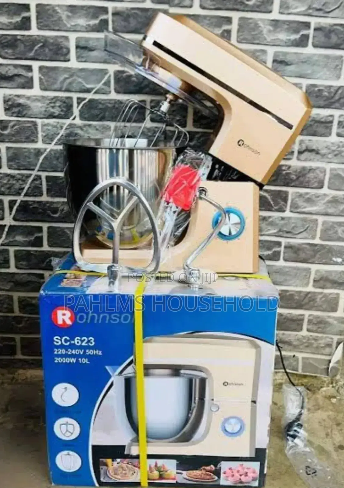 Rohnson 10 Liters Cake Mixer