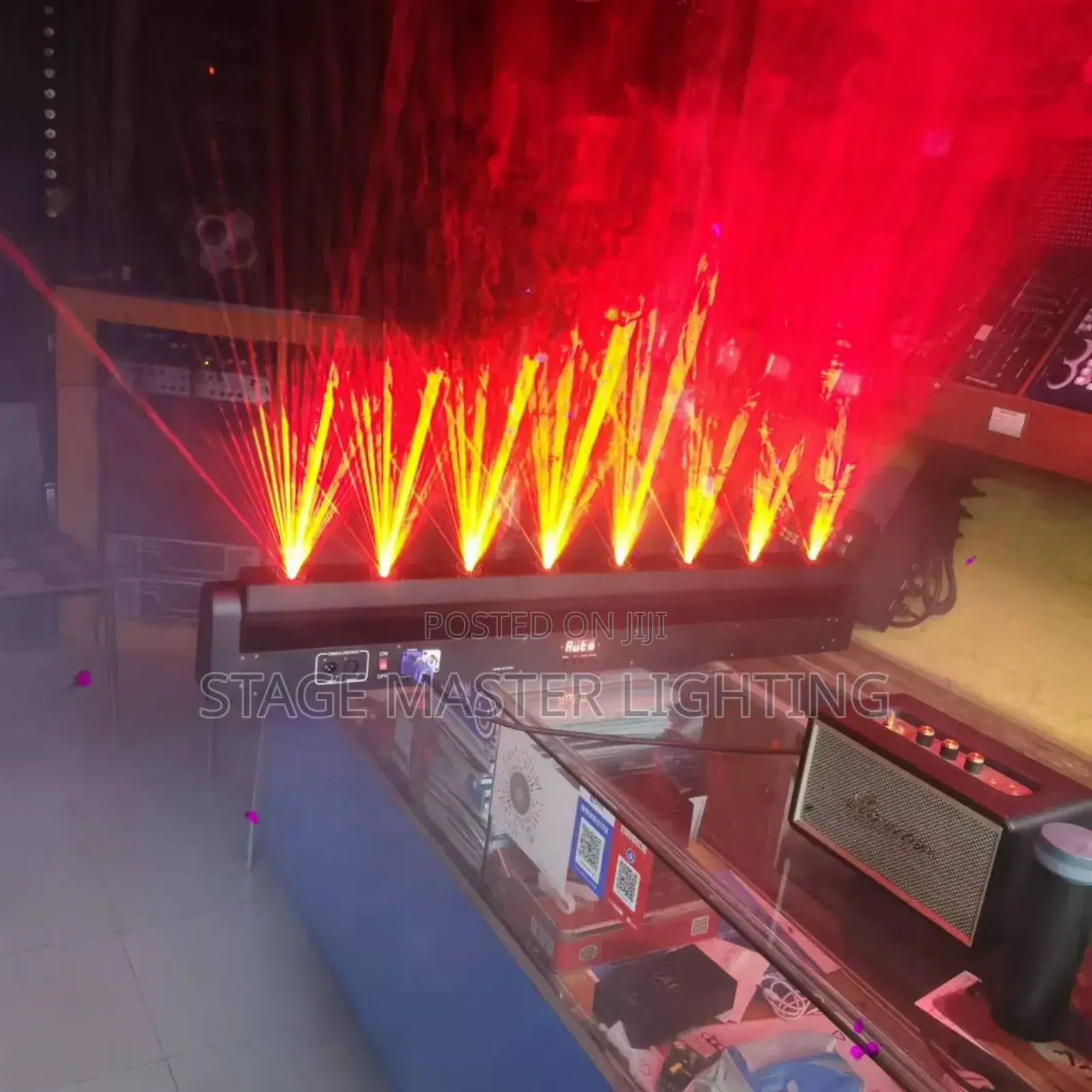 8 Eyes Red Spread Laser