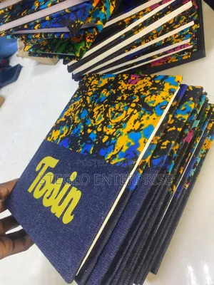100 Unit of Premium Ankara Notepad
