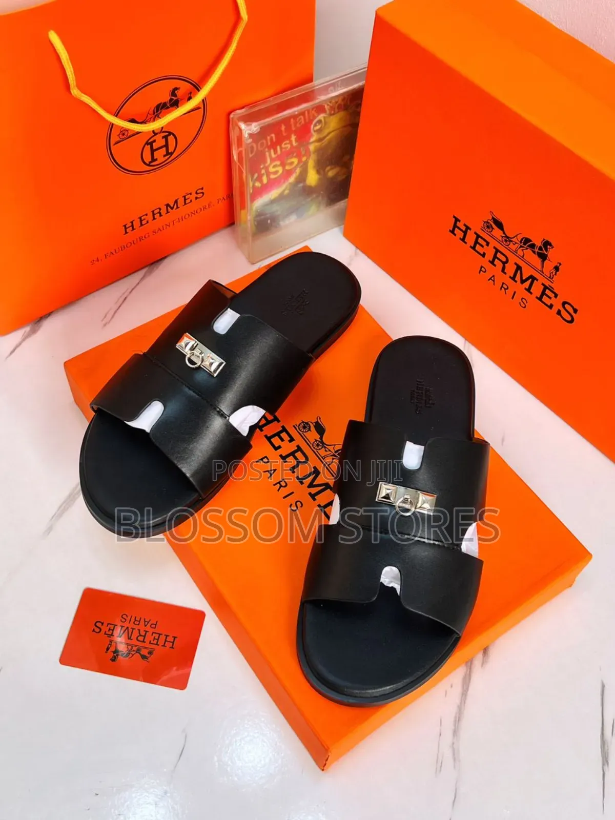 Quality Hermes Pam Slippers