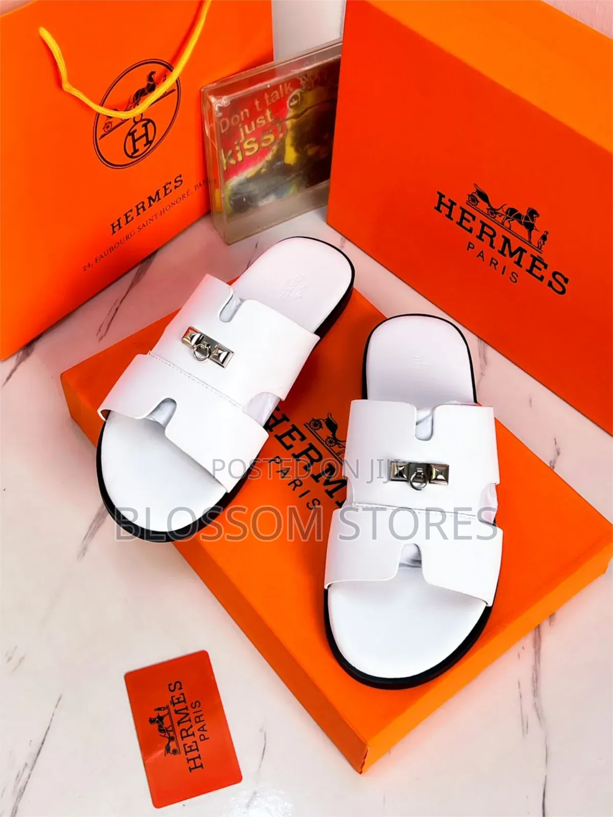 Quality Hermes Pam Slippers