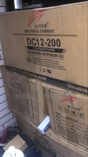 200ah Ritar Batttery Fully in Stock Tested and Trusted