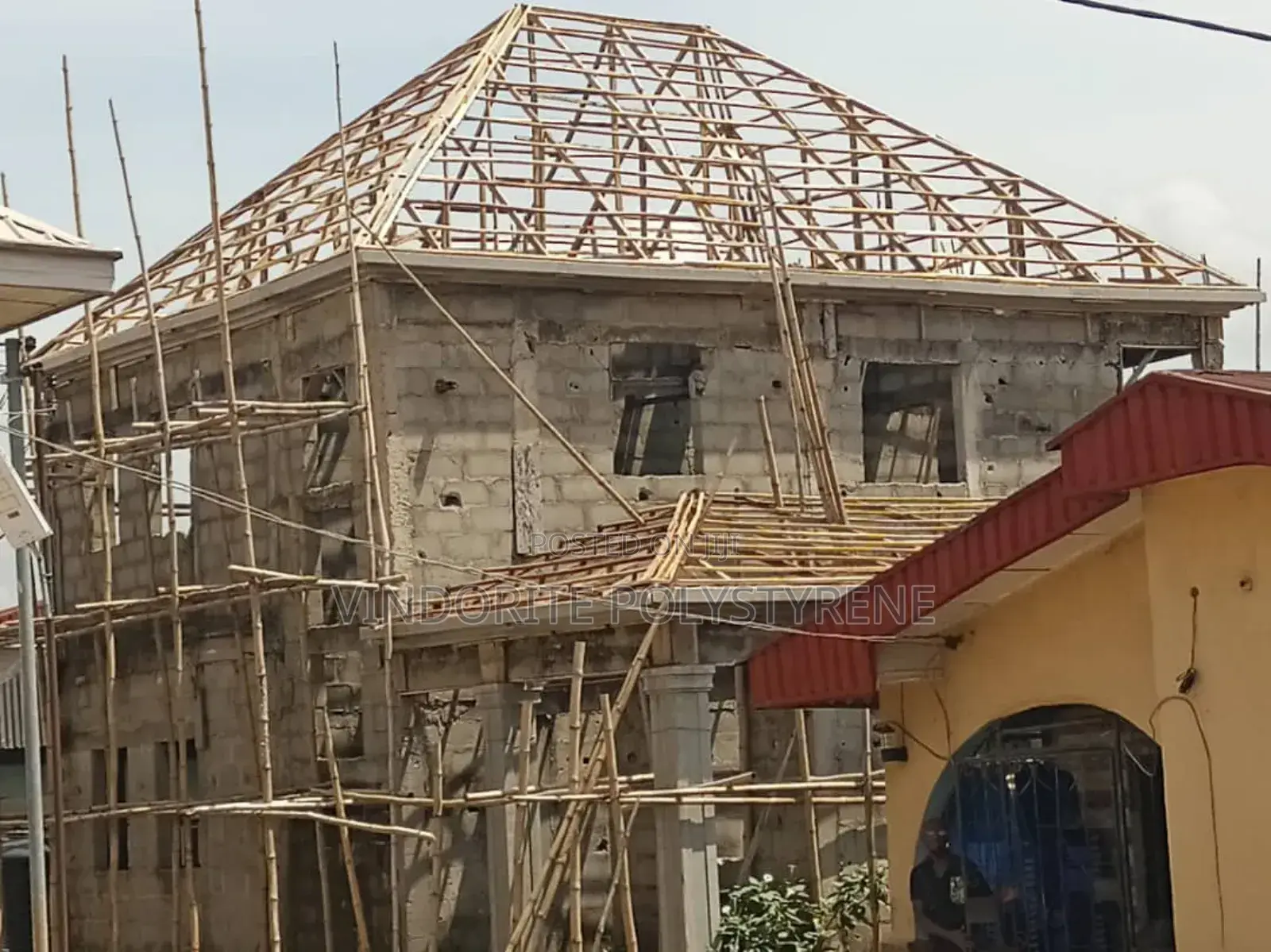 Parapet Made of Polystyrene