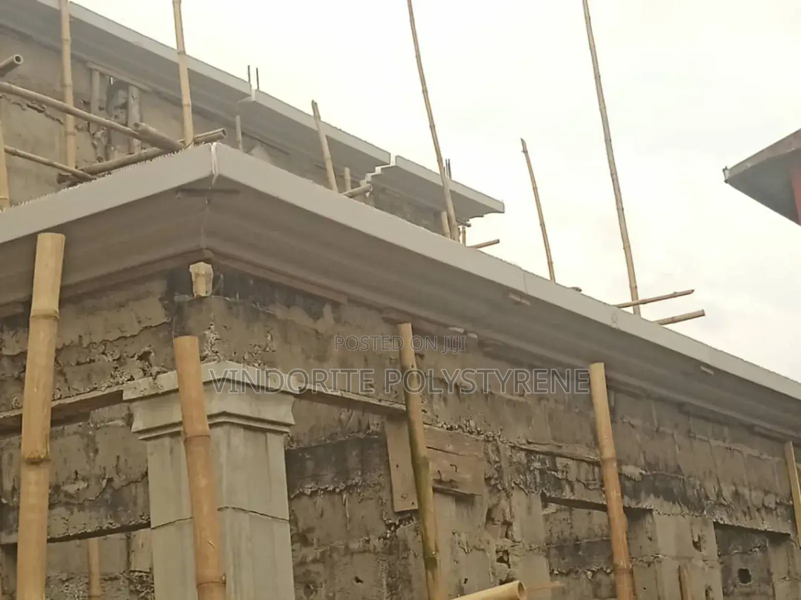 Parapet Made of Polystyrene