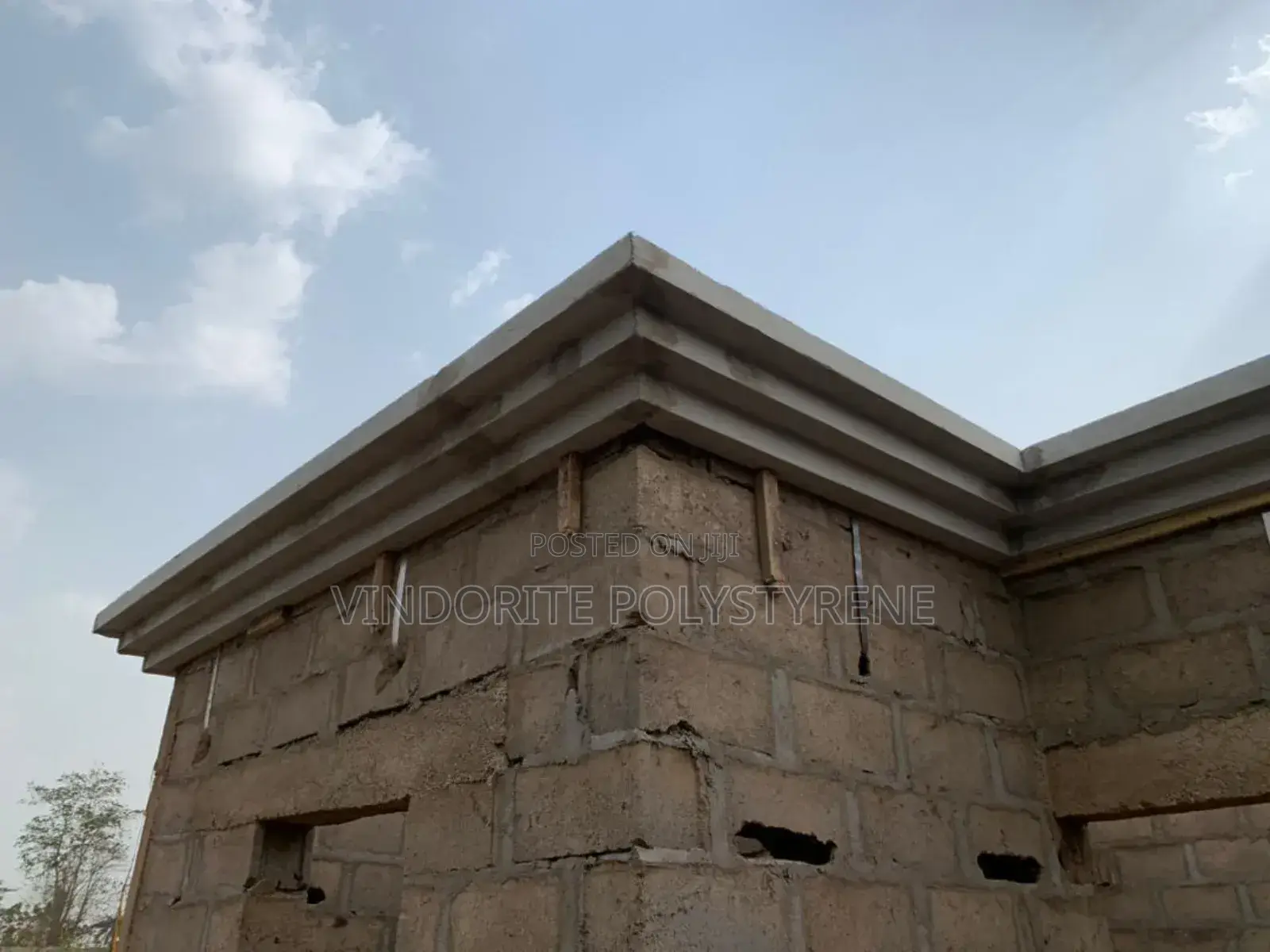 Parapet Made of Polystyrene