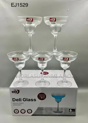 6pcs Glass Cups Gublet Glass Cups