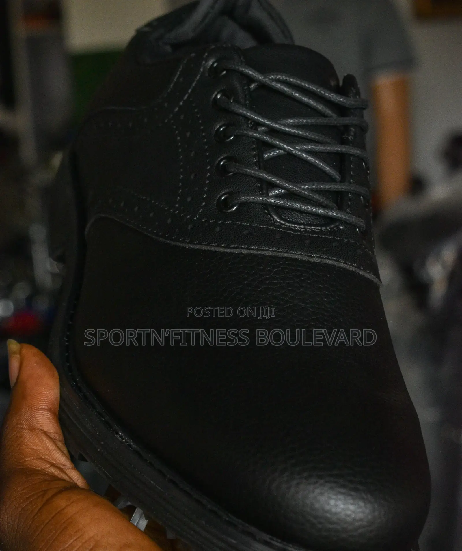 Quality Leather Spiked Golf Shoes