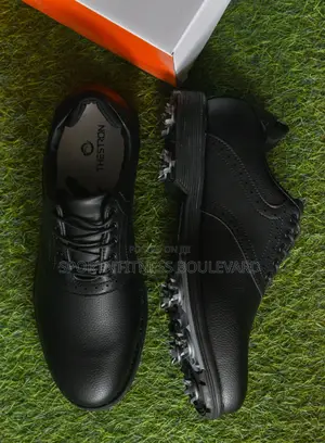 Quality Leather Spiked Golf Shoes