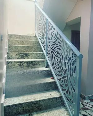 Lasercut Farmish Railing