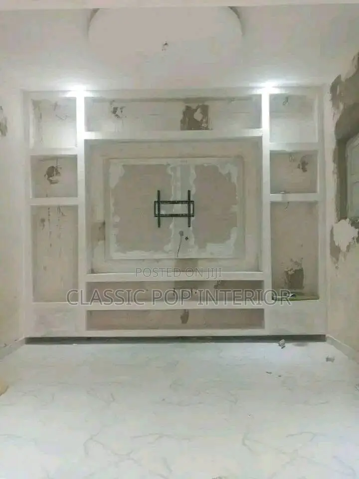 Plasterboard Tv Stand Design