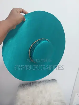 Wide Brim Boater Hat