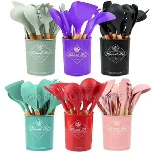 12 PCS Silicone Spoon At