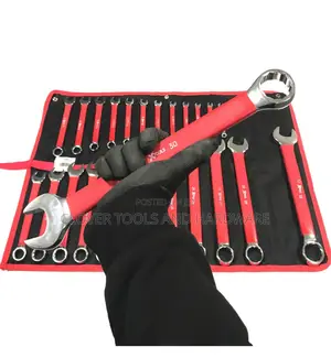14 Piece Combination Spanner Set 6-32mm Metric Mechanics