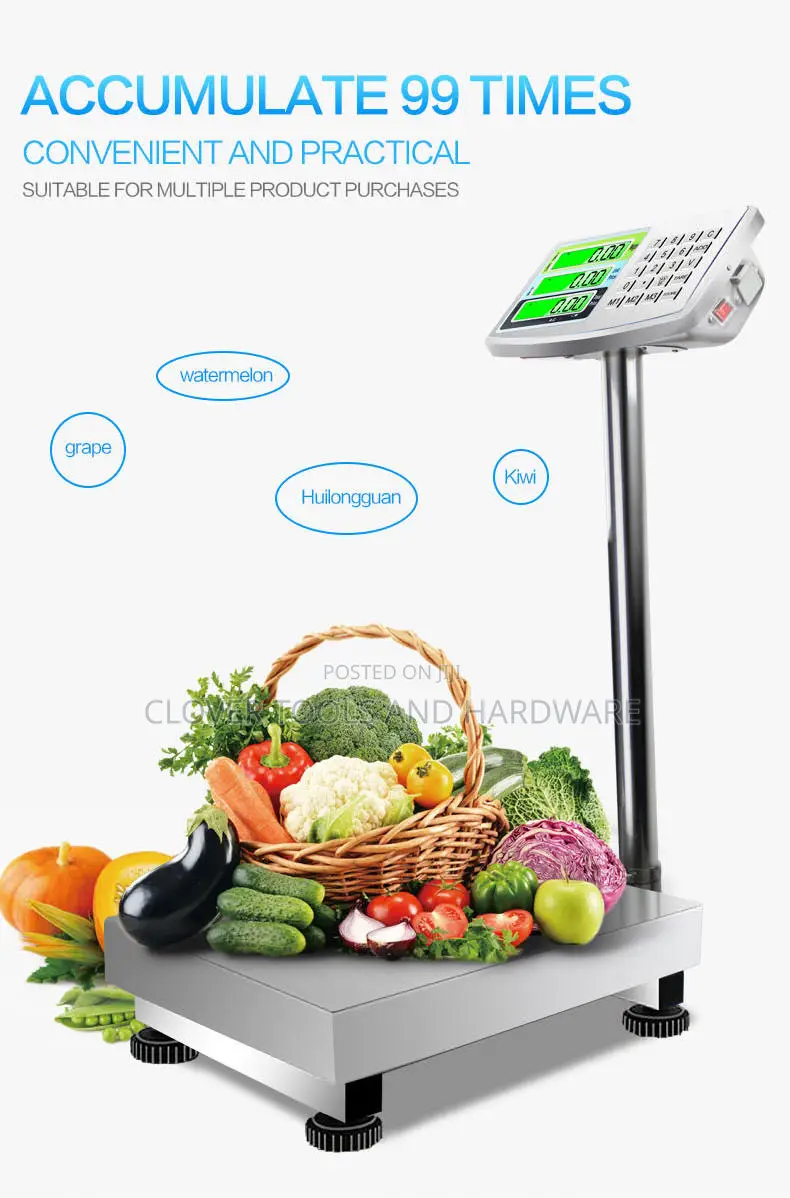 Digital Platform Scale Electric Scale 100kg-500kg