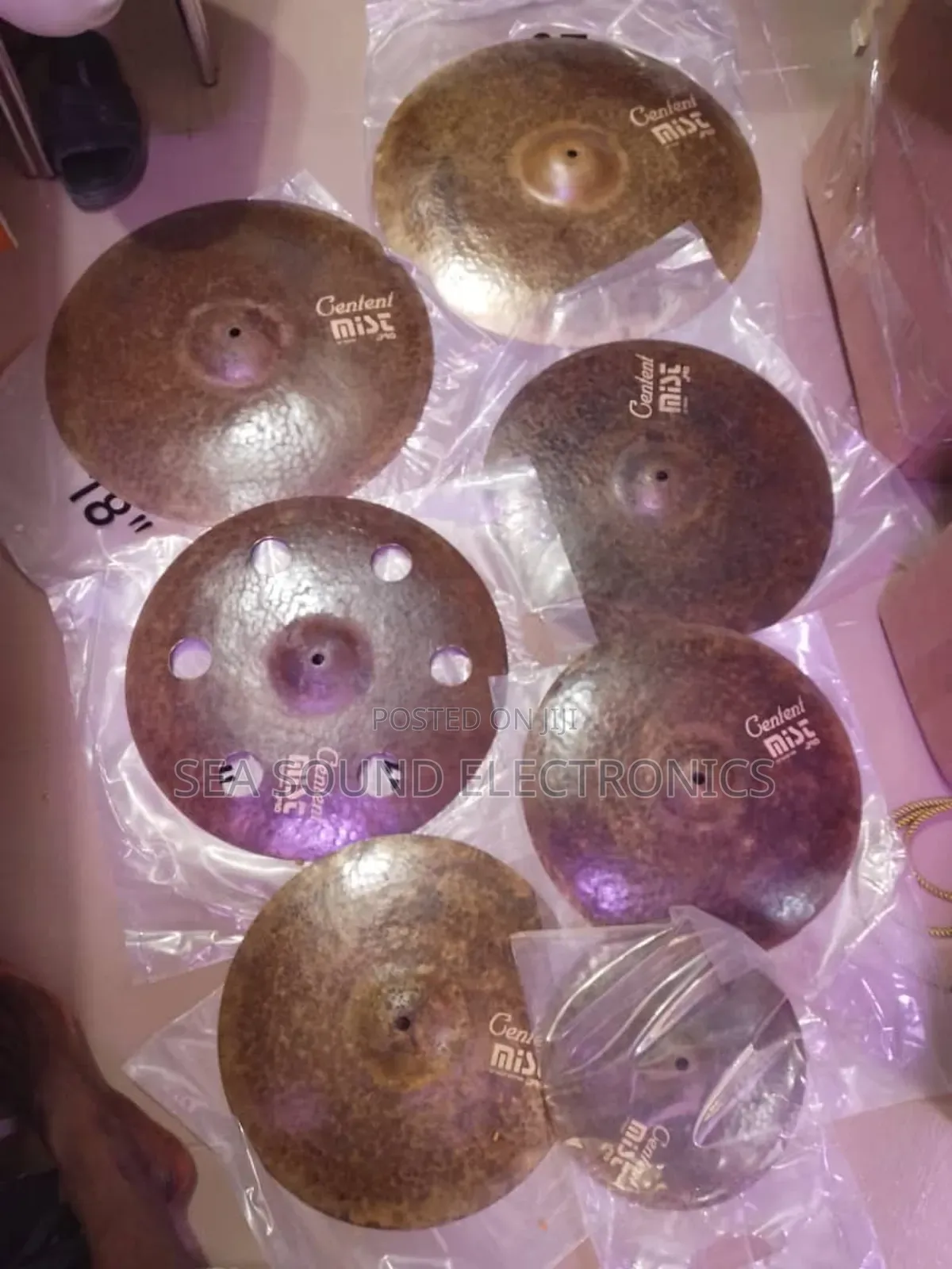 Complete Set of Centent Cymbals