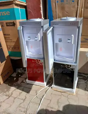 Photo - Original Cway Water Dispenser Can With Small Fridge for Down