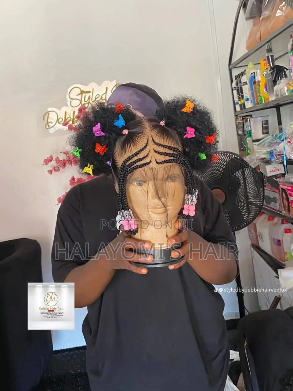 Children Braided Wig