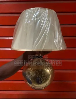 1pc Ceramic Bedside Table Lamp 45cm
