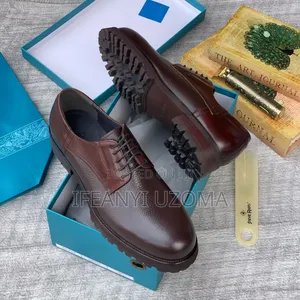 Original Leather Lace Up Big Sole Shoe