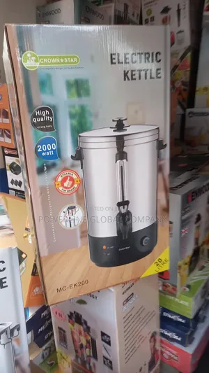 Electric Kettle for Homes/ Restaurants/ Hospitals/ Tea Vondo