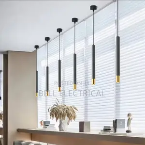 Modern Pendant Lamp Long Tube