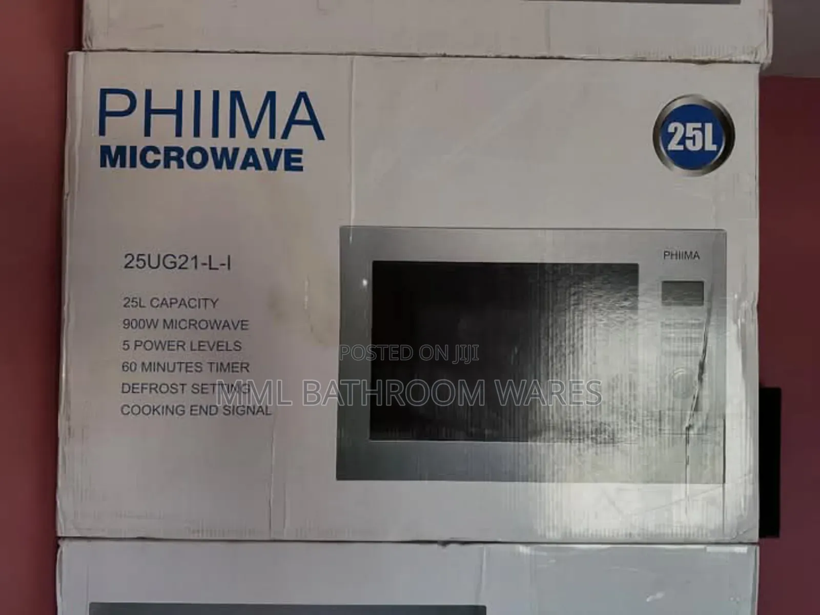 25 Litres Phiima Inbuilt Microwave ( Silver Color)