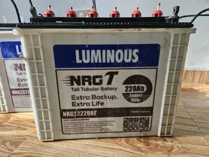 Used 220ah Luminous Tabular Batteries
